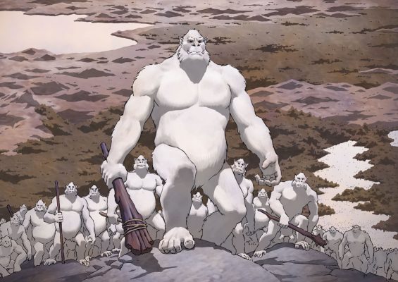 White apes gather for war.